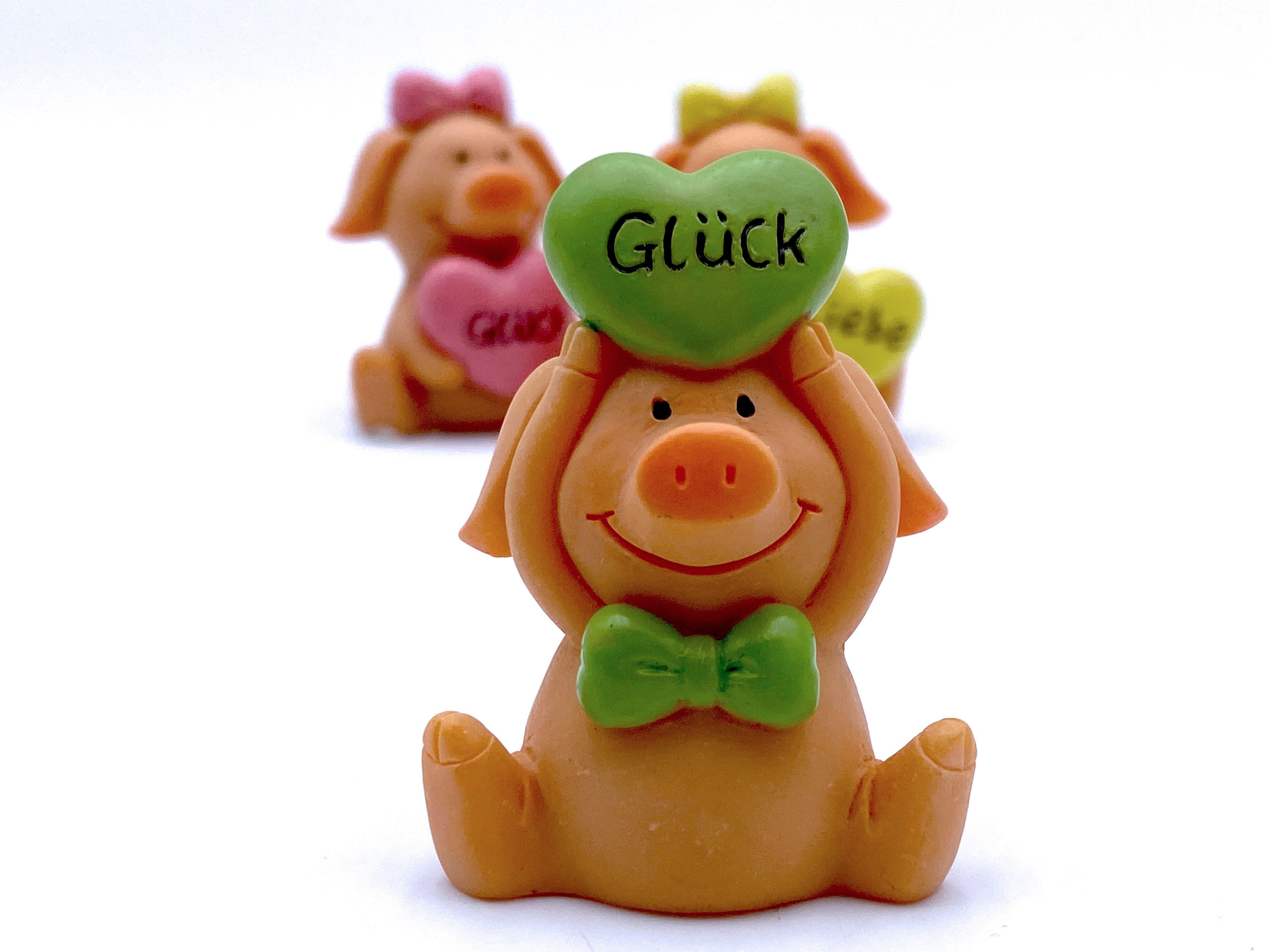 Glücksschweinchen Herz